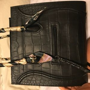 AUTHENTIC Celine Phantom CROC EMBOOSED
